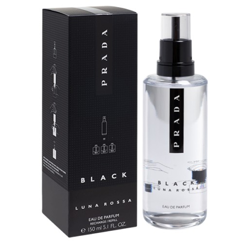 PRADA Luna Rossa Black Woda perfumowana męska- napełnienie 150ml