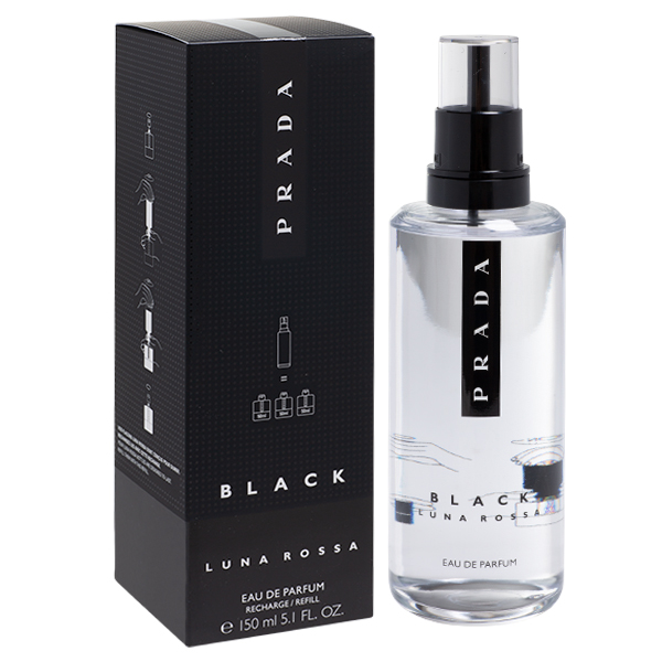 PRADA Luna Rossa Black Woda perfumowana męska- napełnienie 150ml