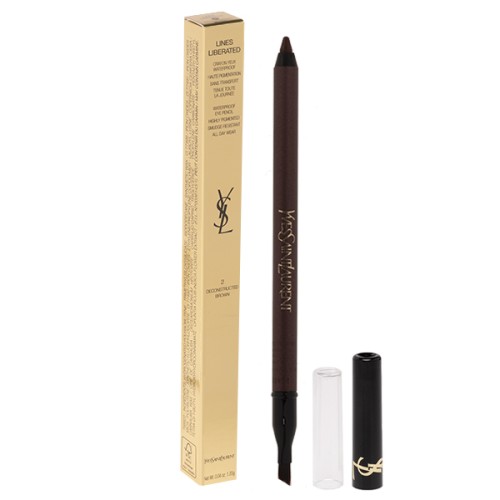 YSL LINES LIBERATED WATERPROOF EYE-PENCIL Wodoodporna kredka do oczu BROWN 1,2G