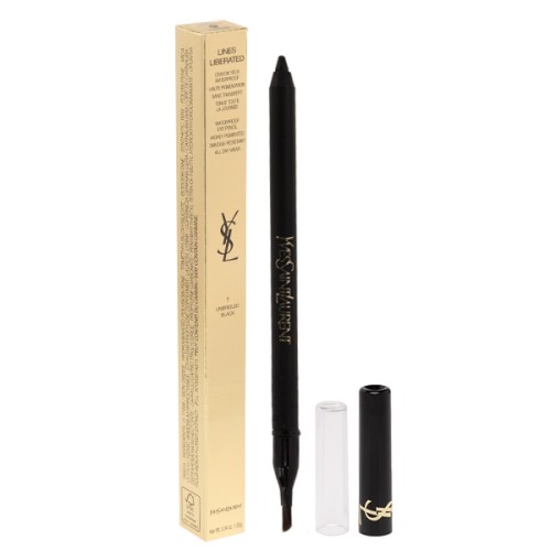 YSL LINES LIBERATED WATERPROOF EYE-PENCIL Wodoodporna kredka do oczu BLACK 1,2G