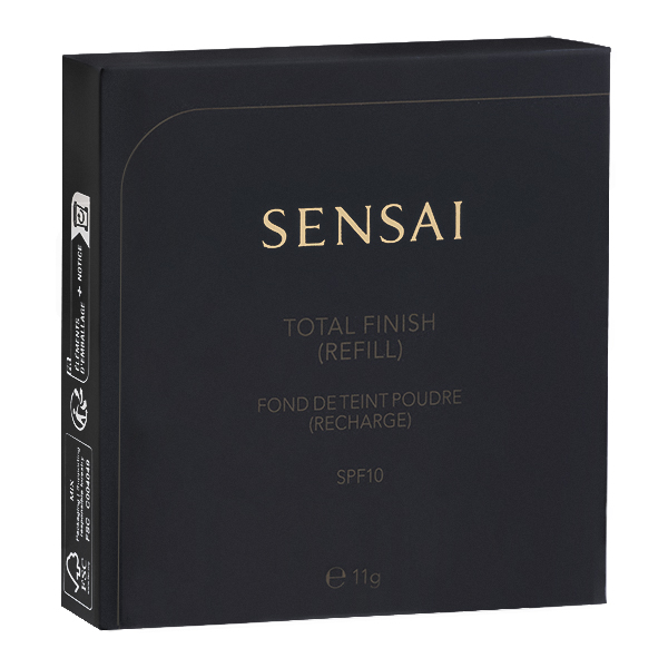 KANEBO SENSAI TOTAL FINISH TF 202 REFILL Podkład pudrowy wkład (Soft Beige)