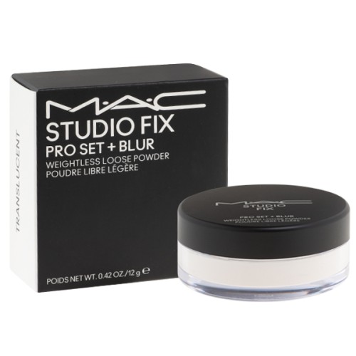 MAC STUDIO FIX PRO SET + BLUR WEIGHTLESS LOOSE POWDER TRANSLUCENT
