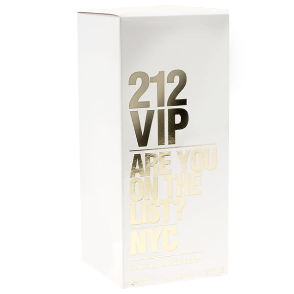 CAROLINA HERRERA   212 VIP   woda perfumowana damska 80 ml