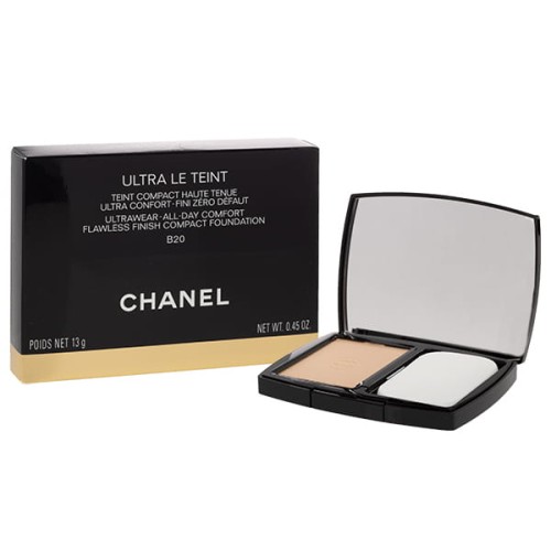 CHANEL Ultra Le Teint Compact Foundation B20 Kompaktowy podkład pudrowy 13g