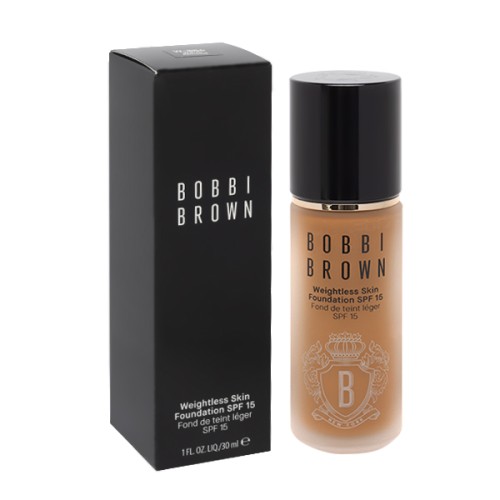BOBBI BROWN WEIGHTLESS SKIN FOUNDATION SPF 15 WARM ALMOND 30ML