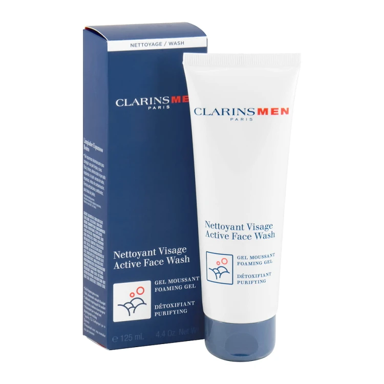 Clarins Men  Active Face Wash  Żel do mycia twarzy bez dodatku mydła 125 ml