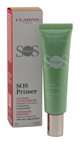 CLARINS   SOS PRIMER Green   Baza pod makijaż- zielona 30ML