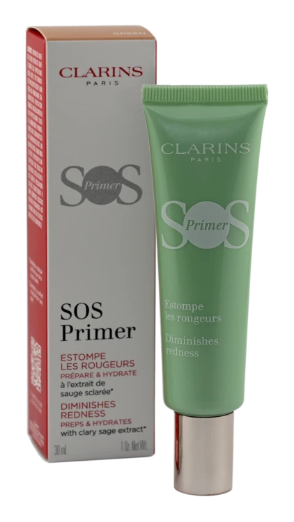 CLARINS   SOS PRIMER Green   Baza pod makijaż- zielona 30ML