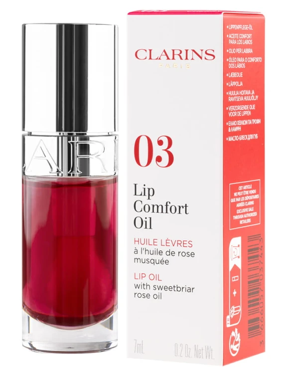 CLARINS  Lip Comfort Oil 03 Cherry   Nawilżający olejek do ust 7ML