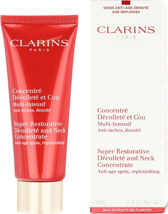 CLARINS  Super Restorative Decollete & Neck Concentrate   Krem do szyi i dekoltu  dla kobiet 50+ 75 ml