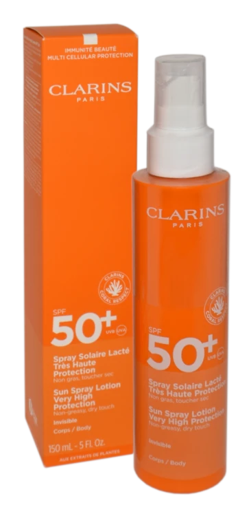 CLARINS Sun Care Body Lotion Spf50 Spray ochronny do opalania 150 ml
