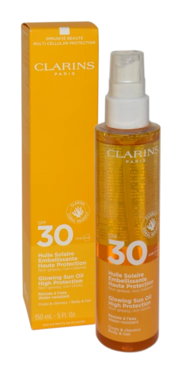 CLARINS Sun Care Body Oil Spf30 Olejek do opalania  150 ml