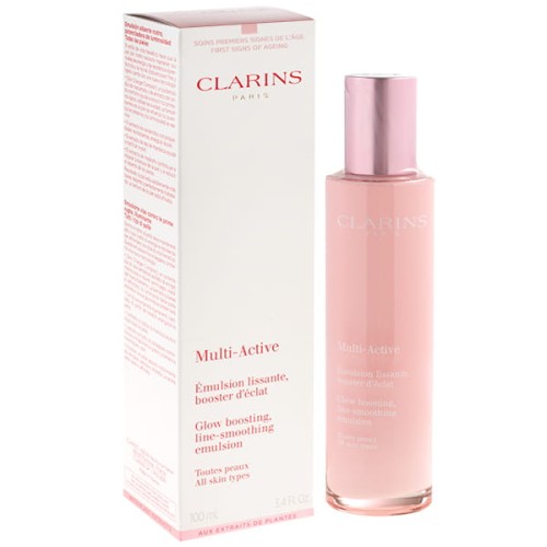 CLARINS  MULTI-ACTIVE GLOW BOOSTING LINE SMOOTHING  EMULSION   Emulsja do twarzy 100ML