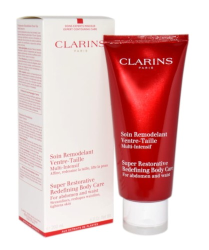Clarins  Super Restorative Redefining Body Care   ujędrniający krem  na talię i brzuch 200 ml