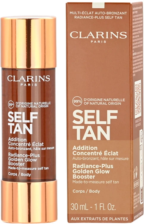 CLARINS  Slef Tanning Radiance Plus Glow Booster For Body    Koncentrat  samoopalający do ciała 30 ml