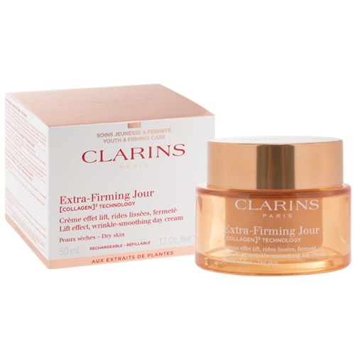 CLARINS Extra Firming Wrinkle Smoothing Day Cream Dry Skin Liftingujący krem na dzień 50ml