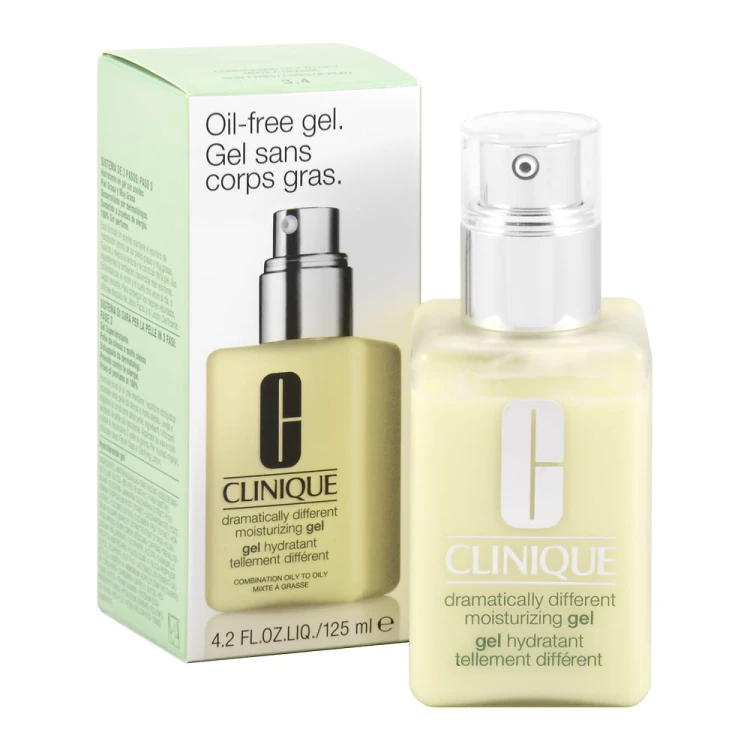 Clinique  Dramatically Different Moisturizing Gel With Pump Combination Oily to Oily  Żel do twarzy skóra mieszana i tłusta 125 ml