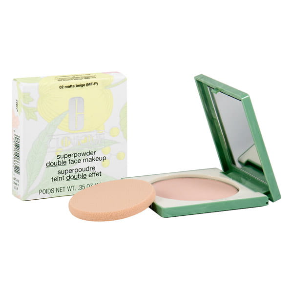 Clinique  Superpowder Double Face Makeup 02 Matte Beige  Pudrowy podkład w kompakcie 10 g