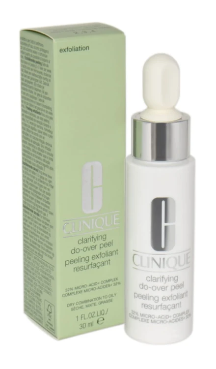CLINIQUE Clarifying Do-Over Peel   serum peelingujące o działaniu złuszczającym 30 ml