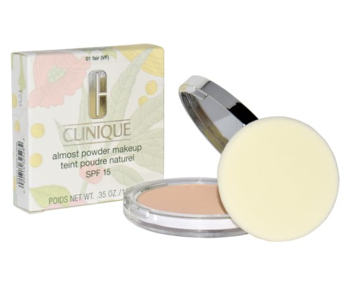CLINIQUE  Almost Powder Makeup SPF15 01 Fair   Podkład w kompakcie 10g