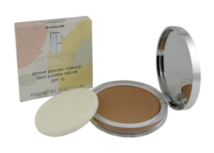 CLINIQUE  ALMOST POWDER MAKEUP SPF15 05 MEDIUM   Puder 10g