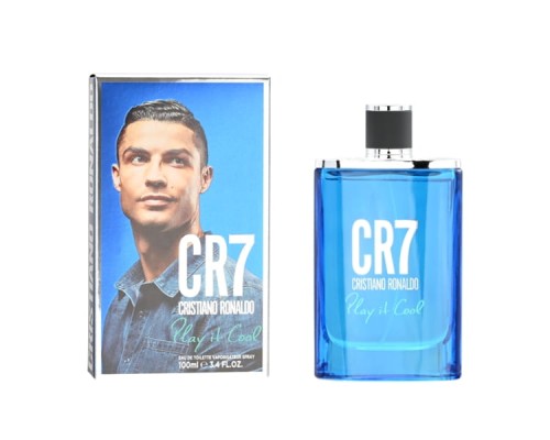 CRISTIANO RONALDO CR7   PLAY IT COOL   Woda toaletowa męska 100ML