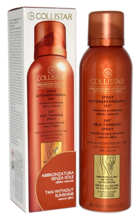 COLLISTAR  360° SELF-TANNING SPRAY MOISTURIZING PROTECTING NATURAL EFFECT   Samoopalacz w sprayu 150ml