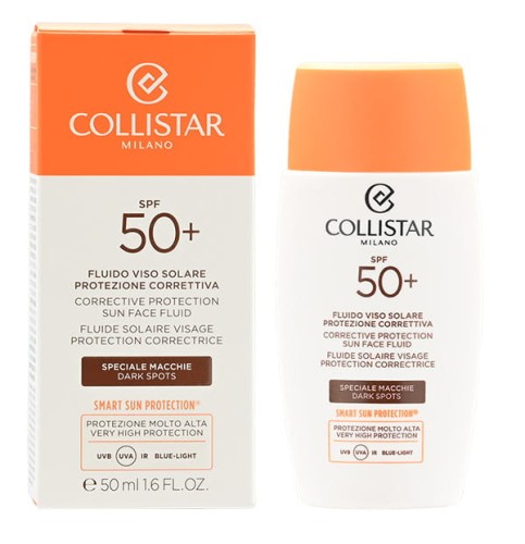 COLLISTAR Sun Face Fluid Corrective Protection Special Stains SPF50+ Fluid do opalania twarzy 50 ml