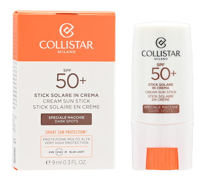 COLLISTAR Sun Cream Stick Corrective Protection Special Stains SPF50+ Krem do opalania w sztyfcie przeciw przebarwieniom skóry 9 ml