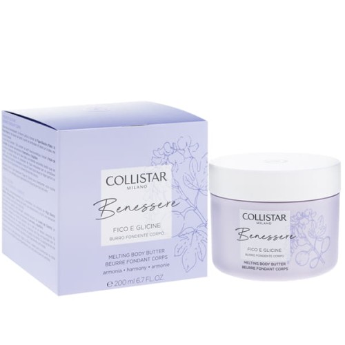 COLLISTAR Fig And Wisteria Wellness Dark Body Butter Odżywcze masło do ciała 200 ml