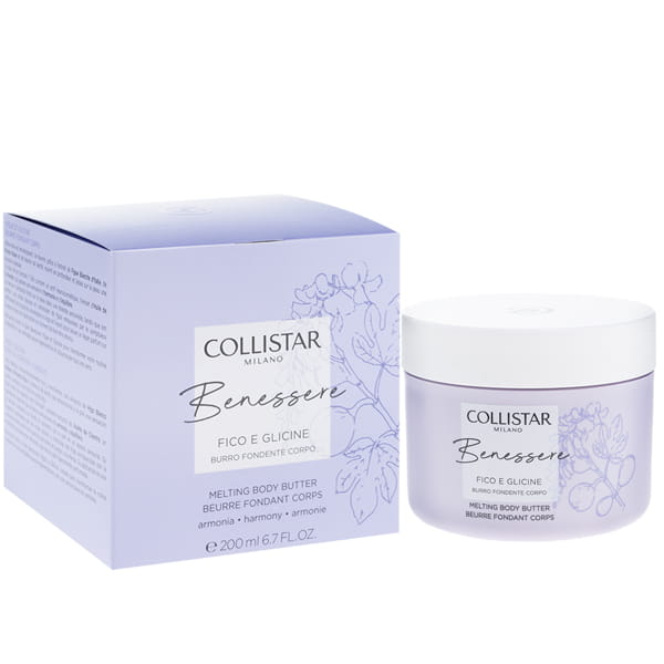 COLLISTAR Fig And Wisteria Wellness Dark Body Butter Odżywcze masło do ciała 200 ml
