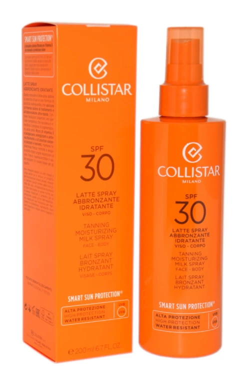 COLLISTAR  Tanning Moisturizing Milk Spray SPF 30   Mleczko do opalania 200ML