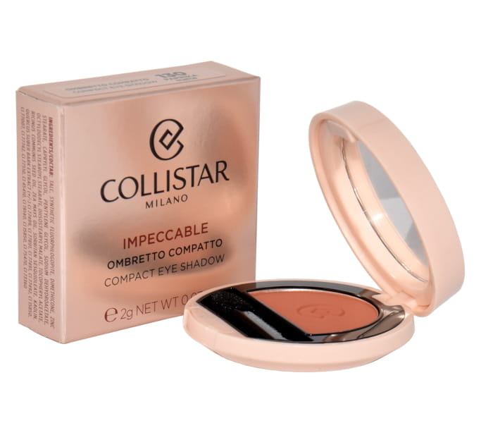 COLLISTAR  Impeccable Compact Eye Shadow 130 Paprika Matte   Cienie do powiek w kompakcie 2g