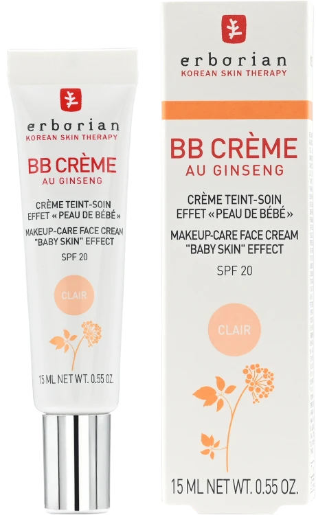 ERBORIAN  BB Cream Clair R22   Krem BB  do twarzy 15ML