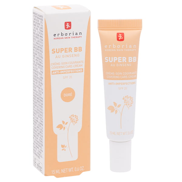 ERBORIAN  SUPER BB SPF15   Krem BB SPF15  DORE 15 ml