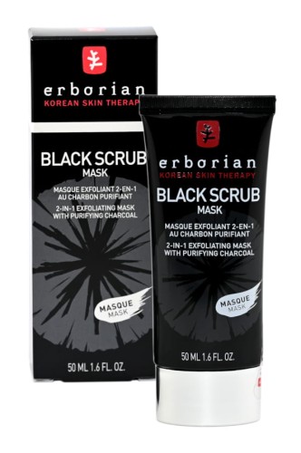 ERBORIAN  Black Scrub   Maseczka 50 ml    promocja