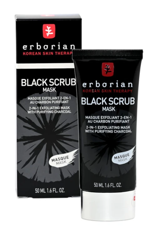 ERBORIAN  Black Scrub   Maseczka 50 ml    promocja