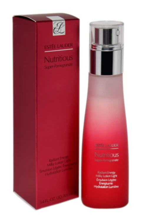 ESTEE LAUDER  Nutritious  Super-Pomegranate Radiant Energy Milky Lotion Light   Nawilżająca emulsja do twarzy 100 ml