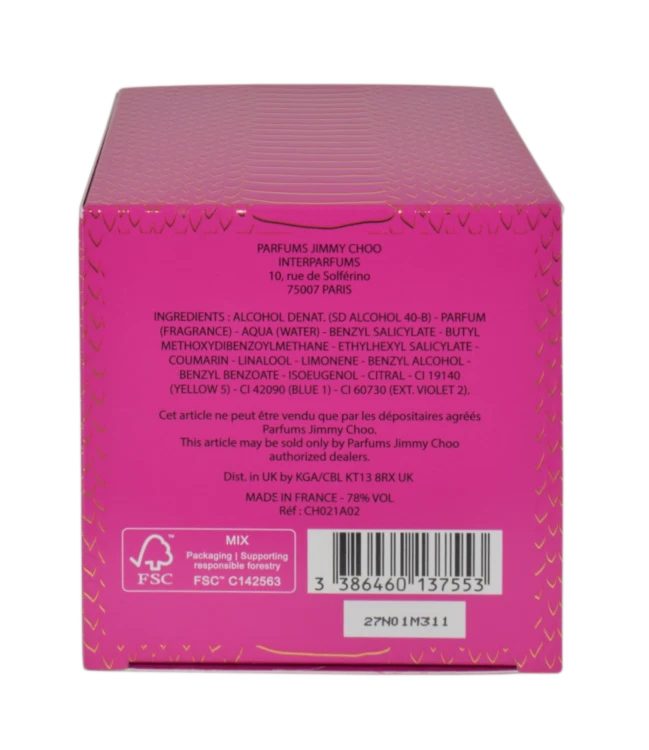 JIMMY CHOO  ROSE PASSION   woda perfumowana damska 60ML