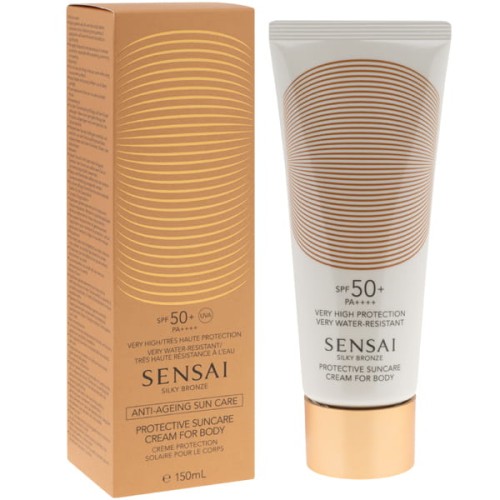 KANEBO Sensai Silky Bronze Protective Suncare Cream For Body Spf 50+ Krem do opalania 150 ml