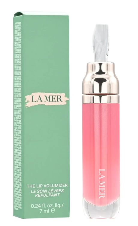 LA MER The Lip Volumizer Sheer Pink Odżywczy i nawilżający błyszczyk  7 ml