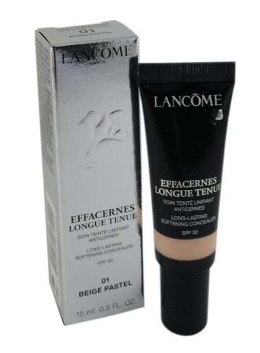 LANCOME  EFFACERNES LONGUE TENUE LONG LASTING SOFTENING CONCEALER 01 Beige Pastel   Korektor pod oczy 15ml