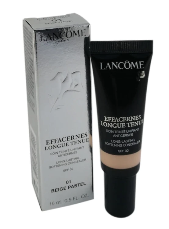 LANCOME  EFFACERNES LONGUE TENUE LONG LASTING SOFTENING CONCEALER 01 Beige Pastel   Korektor pod oczy 15ml