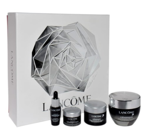 LANCOME  Set (Advenced Genifique Creme 50ML + Advanced Genifique Creme 15ML + Advanced Genifique Yeux 5ML + Advanced Genifique Serum 7ML)   Zestaw pielęgnacyjny