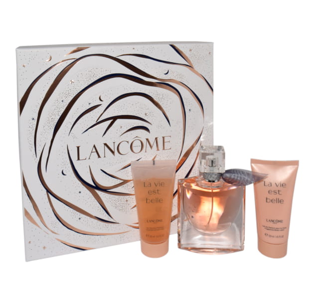 Lancome SET LA VIE EST BELLE (W) EDP/S 50ML + SHOWER GEL 50ML + BODY LOTION 50ML Zestaw prezentowy