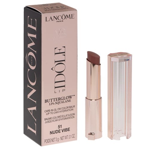 LANCOME LIP IDOLE SQUALANE-12 BUTTERGLOW Pomadka do ust 51 NUDE VIBE 3G