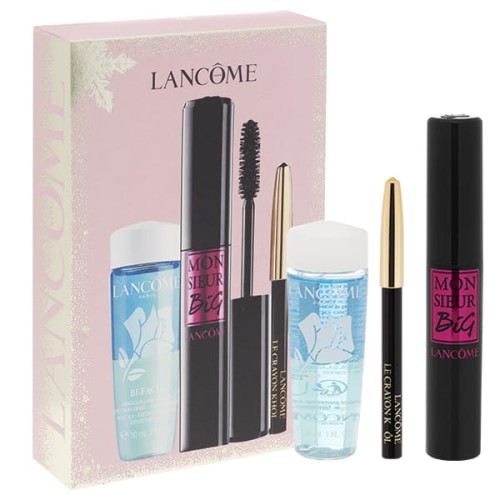 LANCOME Set (Monsieur Big Mascara 01 + Bifacil Eye 30 ml + Khol Eye Pen Mini 027 Noir) Zestaw kosmetyków