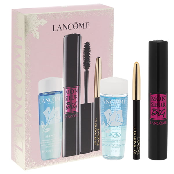 LANCOME Set (Monsieur Big Mascara 01 + Bifacil Eye 30 ml + Khol Eye Pen Mini 027 Noir) Zestaw kosmetyków