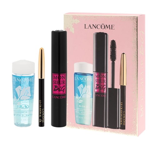 LANCOME Set (Monsieur Big Mascara 01 + Bifacil Eye 30 ml + Khol Eye Pen Mini 027 Noir) Zestaw kosmetyków