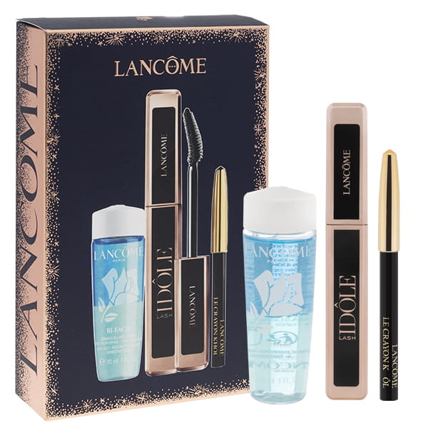 LANCOME Set (Lash Idole Mascara 01 + Bi-Facil Eye 30 ml + Khol Eye Pen Mini 027 Noir) Zestaw upominkowy dla kobiet